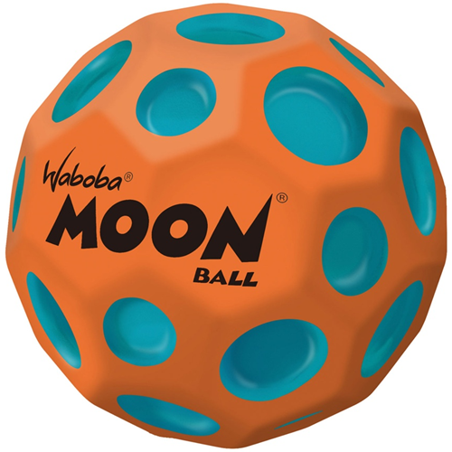 Waboba stuiterbal speelgoed Martian Moon Ball Hyper Orange 63mm