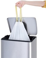 EKO afvalzakken wit 3-6 liter met trekband - 30 stuks - Type A-3
