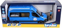 Bruder voiture jouet camping-car MB Sprinter avec chauffeur - bleu