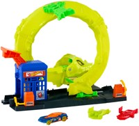Mattel Hot Wheels City Nemesis Slangen Tankstation Speelset-2