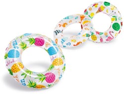 Intex Zwemring Lively print 51 cm kleurrijk waterplezier