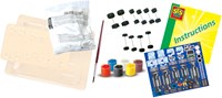 Ses moulage et peinture en plâtre - coffret voitures créatif pour enfants - jouet éducatif-2