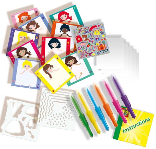 Ses airbrush knutselset Fashion Designer - creatieve mode accessoires-2