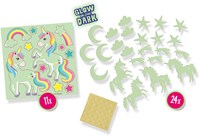 Ses Glowing unicorns glow in the dark slaapkamerdecoratie eenhoorn-2