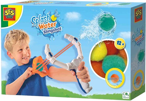 Ses Splash water katapult - Watergevecht speelgoed met 12 splash ballen