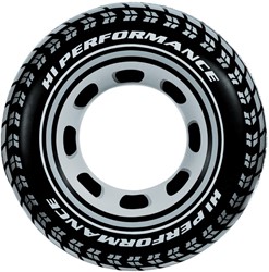 Intex Opblaas autoband zw 91 cm 59252NP