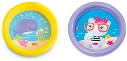 Intex kinderzwembad opblaasbaar - babybad 61x15 cm - My First Pool - 1 stuk / kleur - willekeurig geleverd