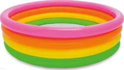 Intex Opblaasbad neon rond 168*h46cm 56441np