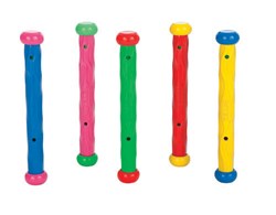 Intex bâtons de plongée jouet piscine - set de 5 pièces multicolores
