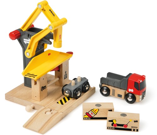 BRIO Grue de chargement de marchandises - 33280