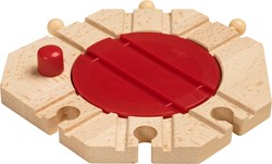 Brio mechanische draaitafel houten treinset accessoire - 33361