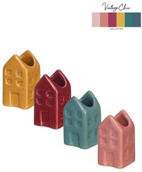 Vase à fleurs maison Amsterdam décoration 3x3x6cm cadeau céramique