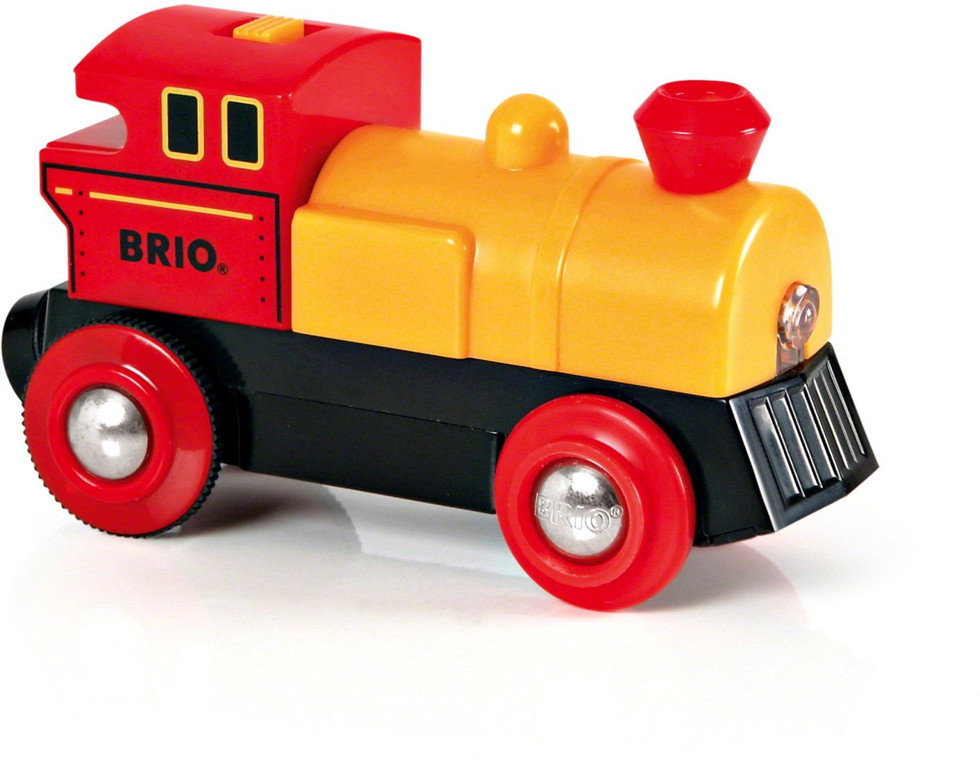 BRIO World - 33592 - Locomotive rouge puissante à piles - Train