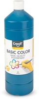 Creall gouache turquoise 1 litre - peinture lavable pour enfants