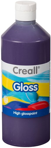 Creall glansverf paars 500ml - kinderverf knutselen creatief