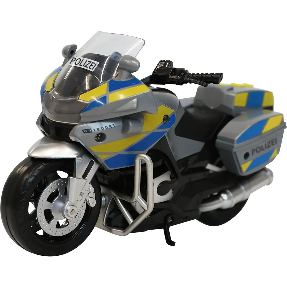 Speedzone politie speelgoedmotor met licht en geluid 18cm