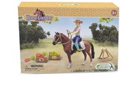Collecta speelgoedset paard met ruiter en accessoires - realistisch speelplezier