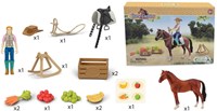 Collecta speelgoedset paard met ruiter en accessoires - realistisch speelplezier-2