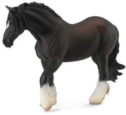 COLLECTA Shirepaard Merrie Zwart - (XL)