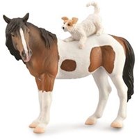 Jument Skewbald COLLECTA - 1:20