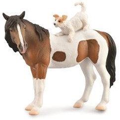 Jument Skewbald COLLECTA - 1:20