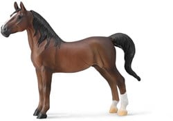 COLLECTA Amerikaanse Zadelbloed Hengst Kastanjebruin - 1:20