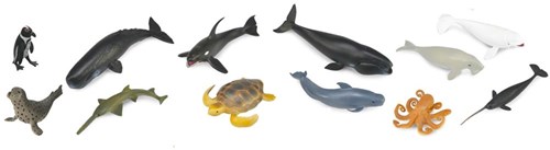 Ensemble de 12 animaux marins COLLECTA-2