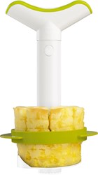 Vacu Vin coupe-ananas ustensile cuisine plastique blanc vert découpe ananas