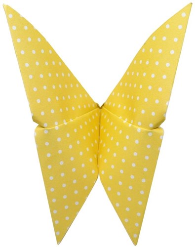 Fridolin Origami speelgoed - Vlinder vouwen papier 20 vellen 15x15 cm-3