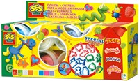 Ses klei set - 8 kleuren - superzachte uitwasbare klei voor kinderen