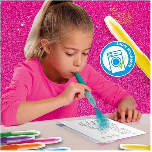 Ses airbrush knutselset eenhoorn - creatieve kleurplaten voor kinderen-3
