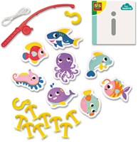 Ses badspeelgoed visspel - interactief bad hengelspel met zeedieren-2