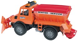 Bruder camion MB Unimog Service d'hiver véhicule jouet 1:16 enfants