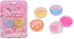 Eenhoorn Putty Party, 4st