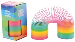 Kleurrijke Mega regenboog trapveer 24088