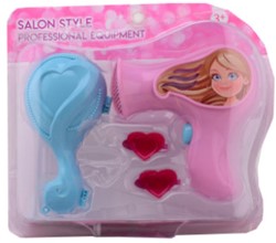 Ensemble de jeu sèche-cheveux avec accessoires. 27662