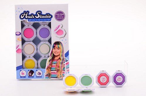 Set de coloration à la craie pour cheveux dans une boîte à fenêtre 27585