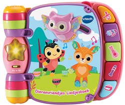 VTech interactief liedjesboek roze - educatief baby speelgoed muziek