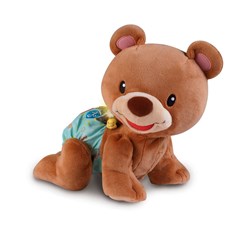 VTech interactief speelgoed beer - Kruip & Leer Baby Beer - pluche knuffel