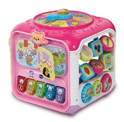 VTech Activiteiten Kubus - Educatief Speelgoed Roze - Interactief