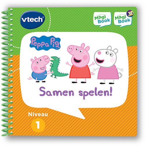 VTech educatief MagiBook Peppa Pig activiteitenboek - leren lezen