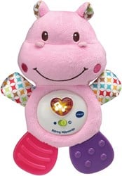 VTech Bijtring Nijlpaardje Roze