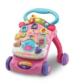 VTech baby loopwagen educatief speelgoed roze met licht en geluid