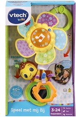VTech baby speelgoed hanger Speel met mij Bij - kinderwagen accessoire