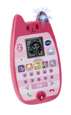 VTech Gabby Smartphone - Téléphone Jouet Éducatif pour Enfants - La Maison de Poupée de Gabby