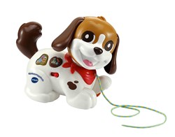 VTech educatief babyspeelgoed puppyvriendje - interactief trekdier