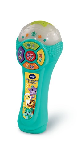 VTech interactieve microfoon dierenvriendjes educatief speelgoed licht geluid