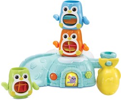 VTech badspeelgoed Stapel & Plons Pinguïns interactief voor peuters