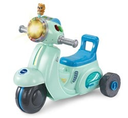 VTech 2 in 1 Loopscooter - Educatief Speelgoed - Blauw - Driewieler