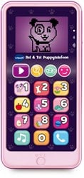 VTech Bel & Tel Puppytelefoon Roze